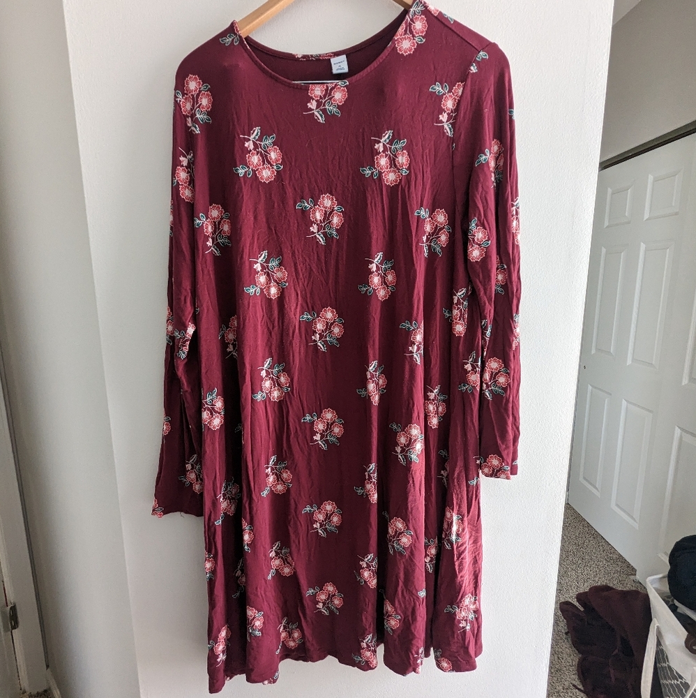 Old Navy long sleeve dress
